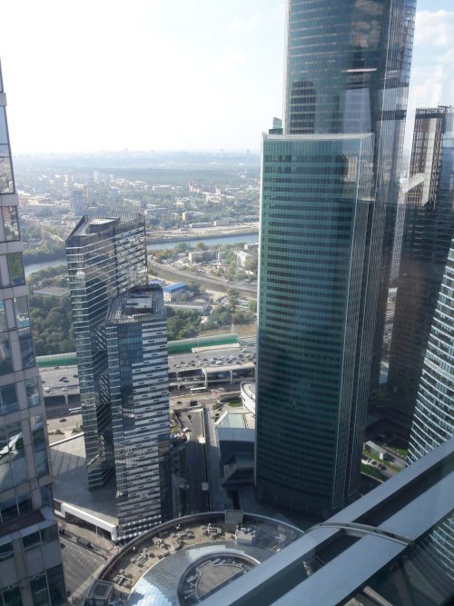 Урок москвоведения в Москва-Сити Панорама 360
