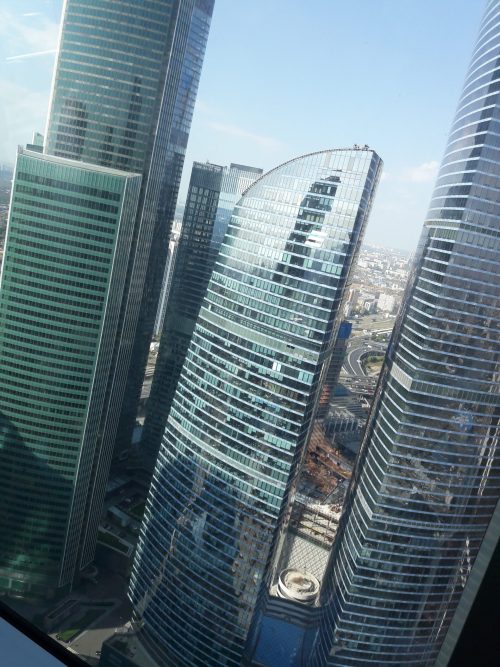 «Волшебный новогодний поезд» в «Панораме 360» Москва-Сити