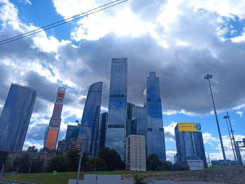 Урок москвоведения в Москва-Сити Панорама 360