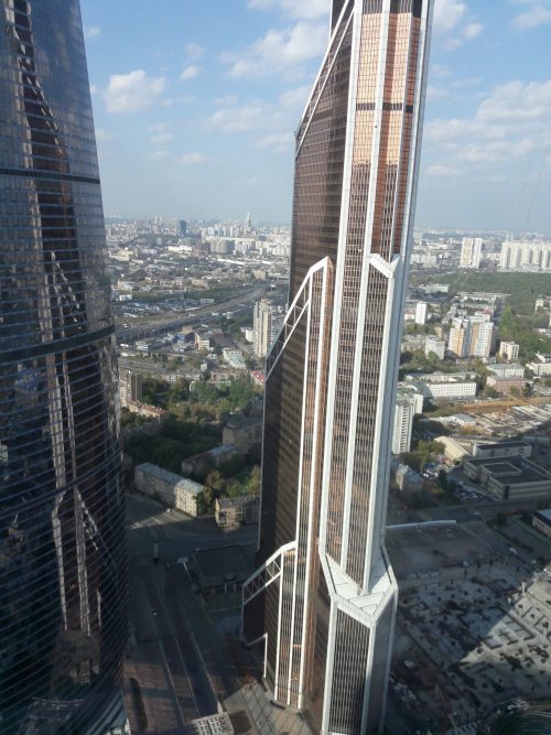 «Волшебный новогодний поезд» в «Панораме 360» Москва-Сити
