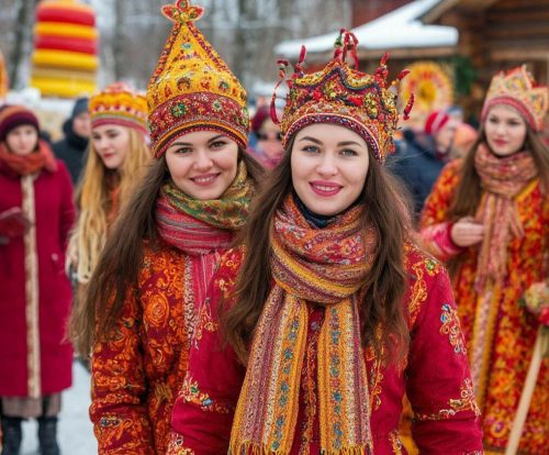 Масленица в  Усадьбе Середниково
