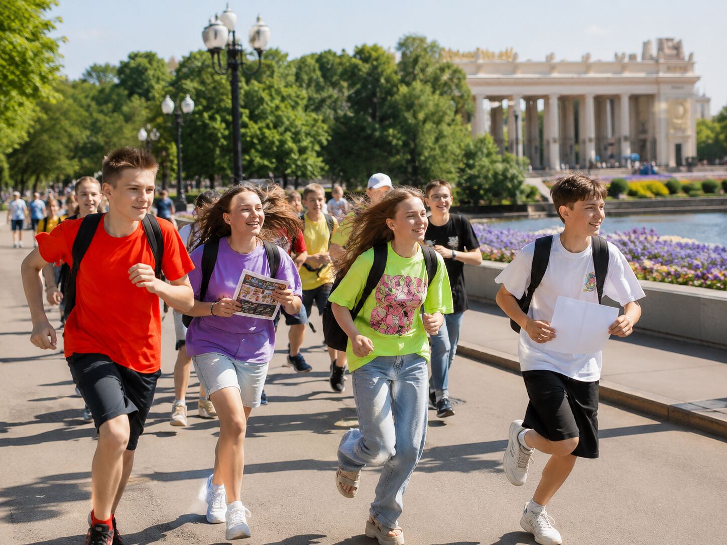 Квест в парке Горького