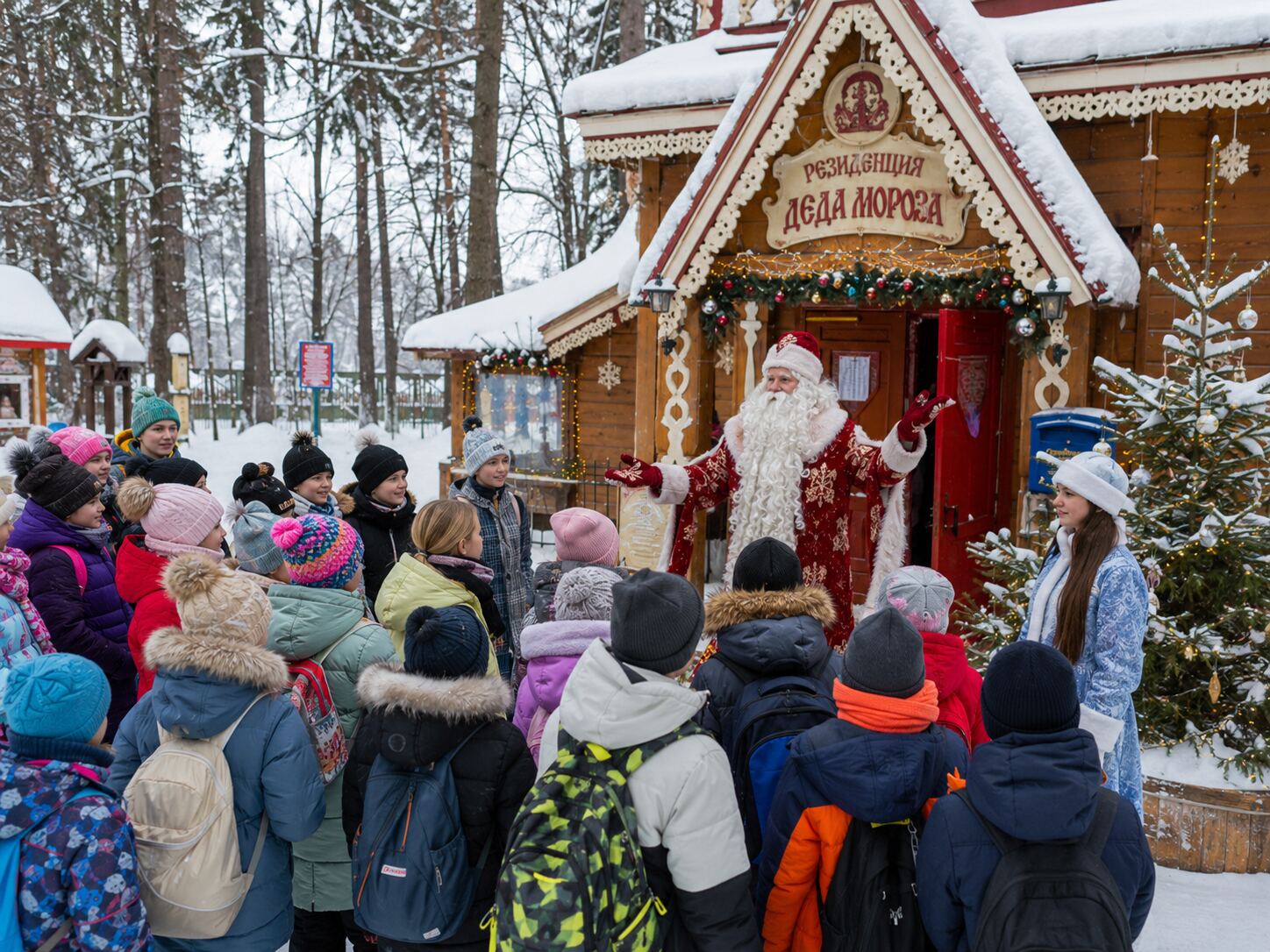 Волшебный путь к Деду Морозу