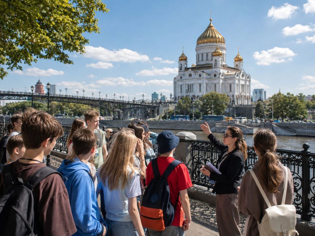 Знакомство со столицей-обзорная по Москве